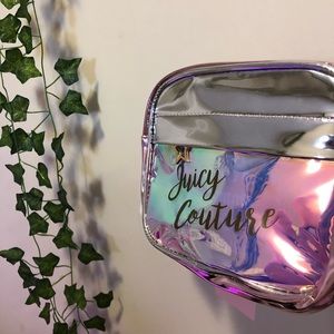 Pink Holographic Juicy Couture Buckle Strap Bag